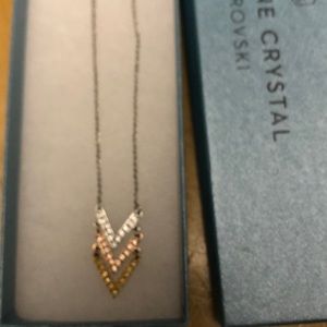 Touchstone by Swarovski Triple V necklace
